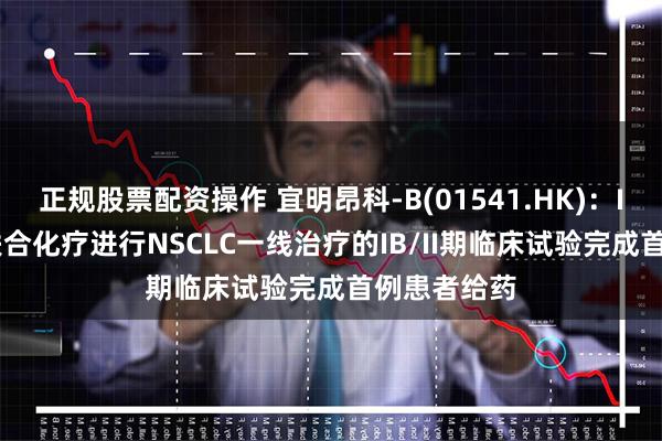 正规股票配资操作 宜明昂科-B(01541.HK)：IMM2510联合化疗进行NSCLC一线治疗的IB/II期临床试验完成首例患者给药