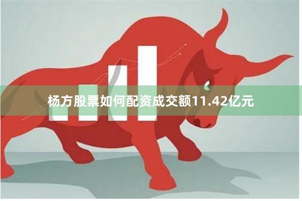 杨方股票如何配资成交额11.42亿元